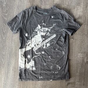 Guitar Cat Baby Tee